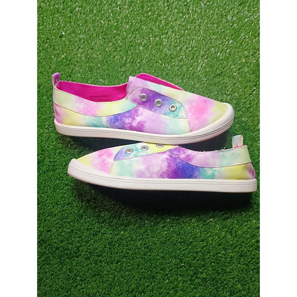 Blowfish Malibu  Rainbow Tie-Dye Canvas Sneakers sz10